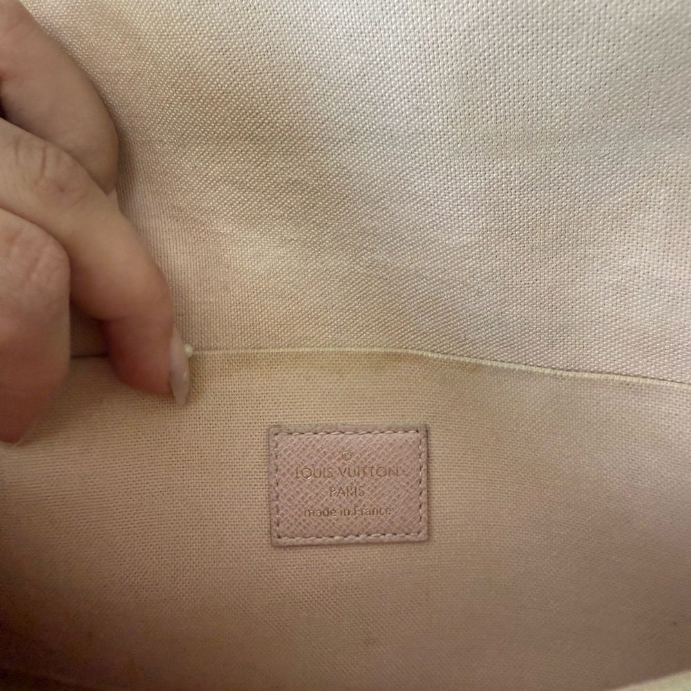 Louis Vuitton Felicia Damier azur Pochette - Picture 4 of 5